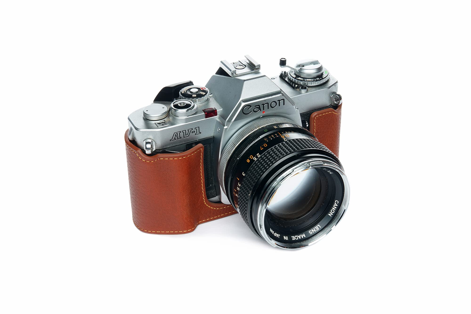 Amazon.com : AV-1 Case, BolinUS Handmade Genuine Real Leather Half